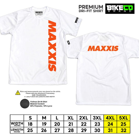 Maxxis Side Print | Premium Cycling Dri-Fit Shirt