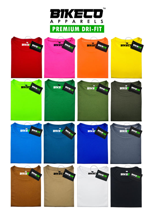 Bikeco Premium Dri-Fit Shirt | Plain Colored Shirt - BIKECO APPARELS