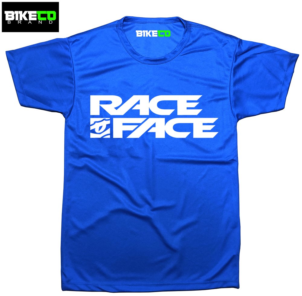 Race Face Cycling Dri-Fit Shirt | BIKECO Brand Collections - BIKECO APPARELS