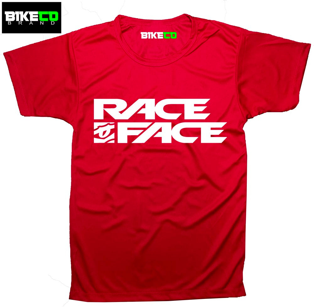 Race Face Cycling Dri-Fit Shirt | BIKECO Brand Collections - BIKECO APPARELS