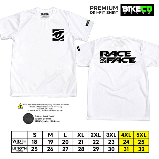 Race Face Pocket Print | Premium Riding Dri-Fit Shirt