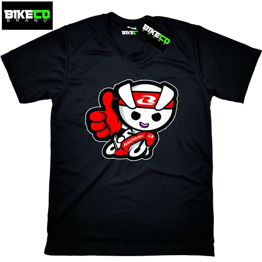 Racing Boy Logo Riding Dri-Fit Shirt | BIKECO Brand Collections