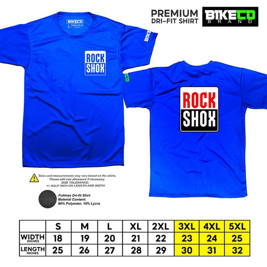 Rock Shox Pocket Print | Premium Riding Dri-Fit Shirt