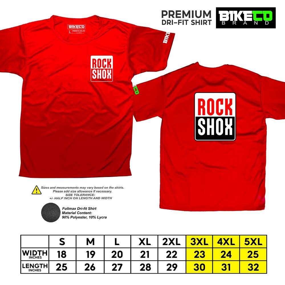 Rock Shox Pocket Print | Premium Riding Dri-Fit Shirt