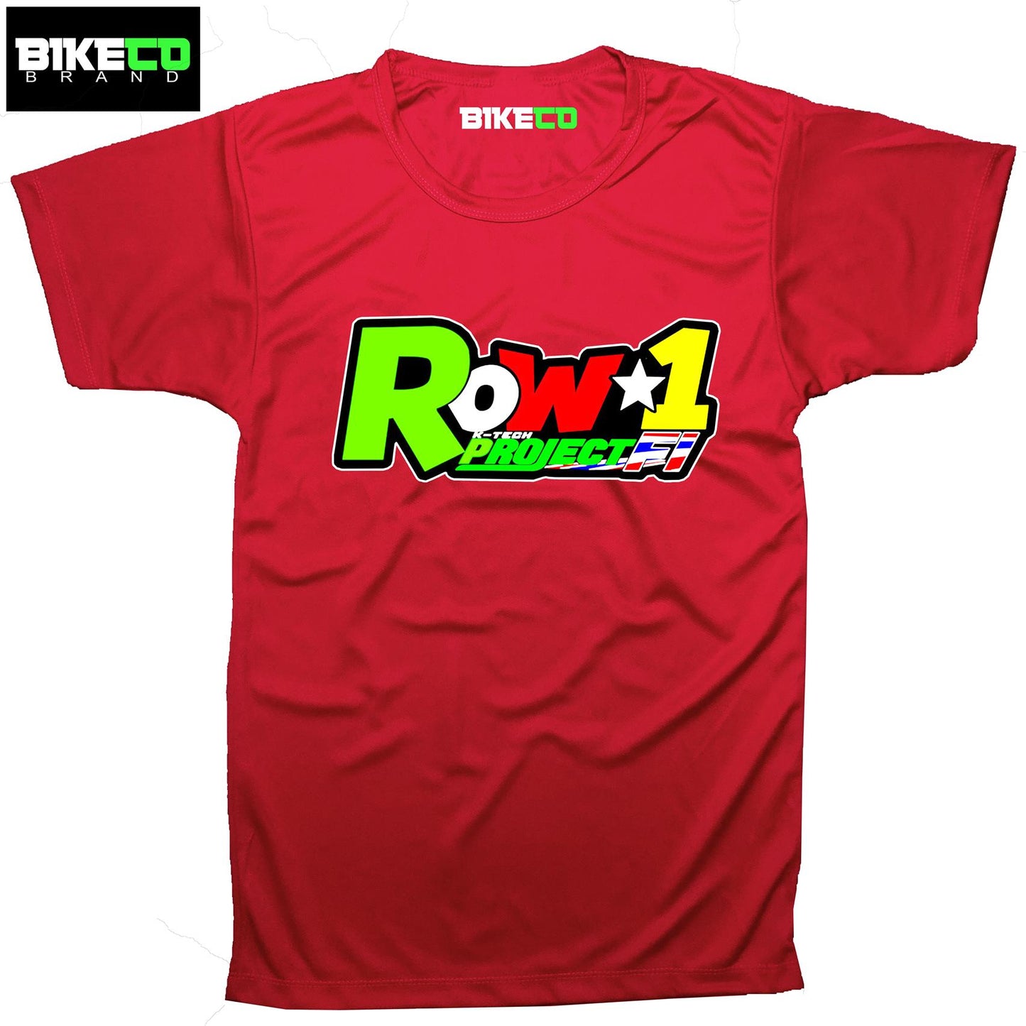 Row 1 Riding Dri-Fit Shirt | BIKECO Brand Collections