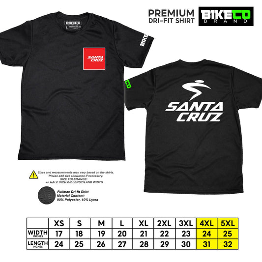 Santa Cruz Pocket Print | Premium Riding Dri-Fit Shirt