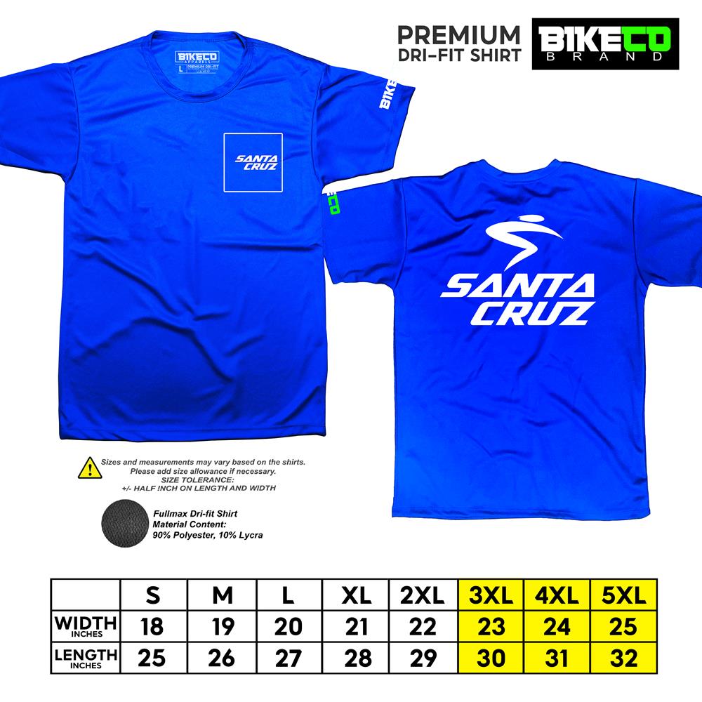 Santa Cruz Pocket Print | Premium Riding Dri-Fit Shirt