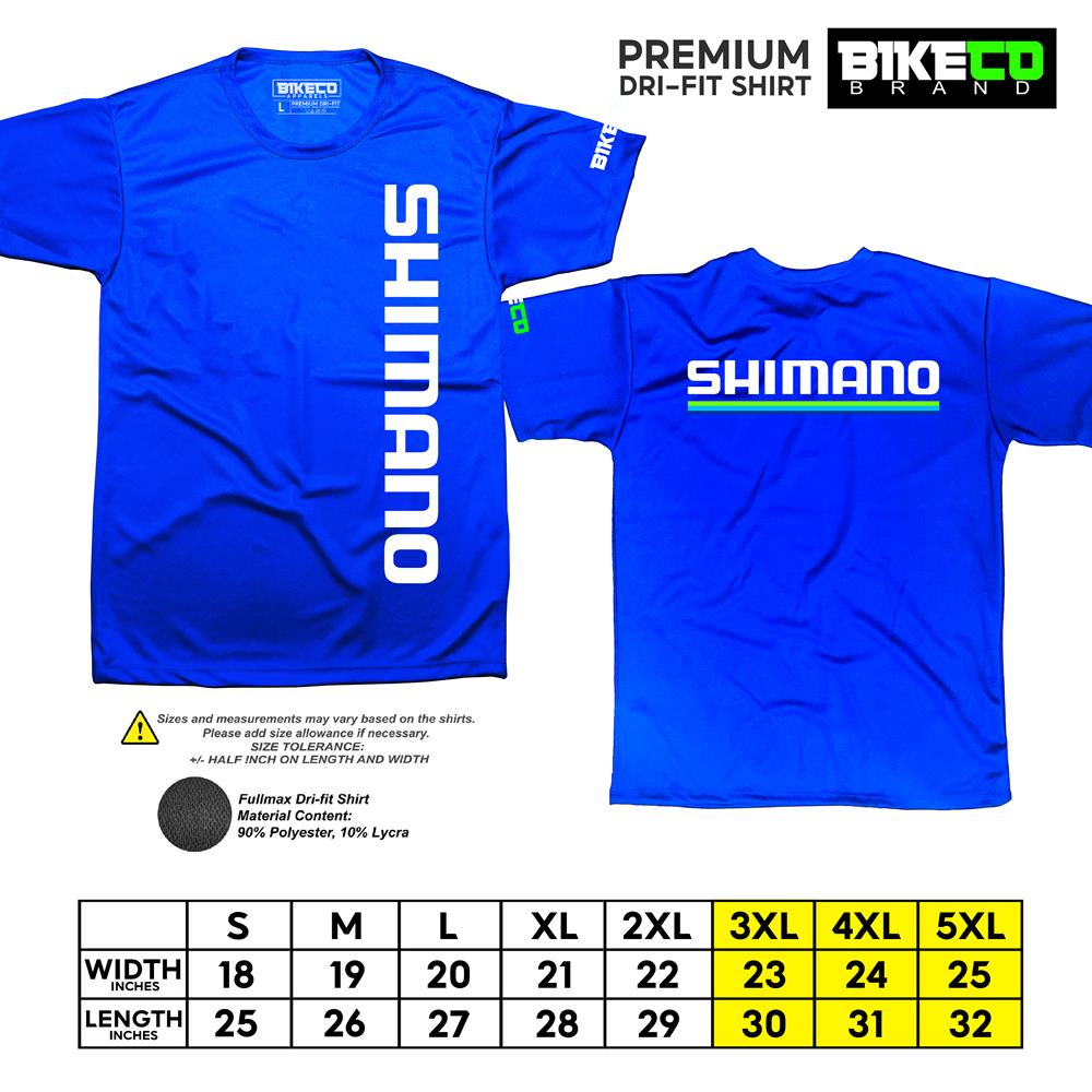 Shimano Side Print | Premium Cycling Dri-Fit Shirt - BIKECO APPARELS