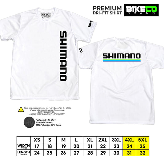 Shimano Side Print | Premium Cycling Dri-Fit Shirt - BIKECO APPARELS