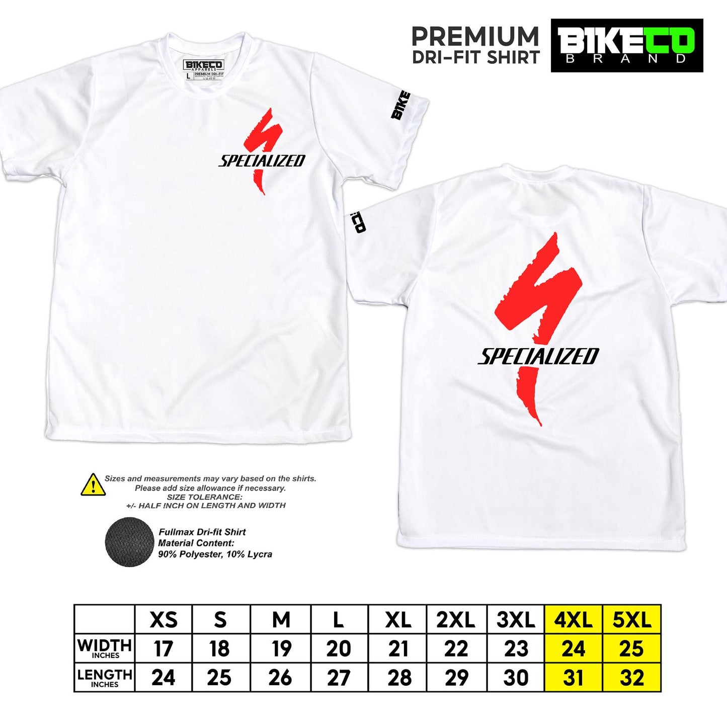 Specialized Pocket Print | Premium Riding Dri-Fit Shirt