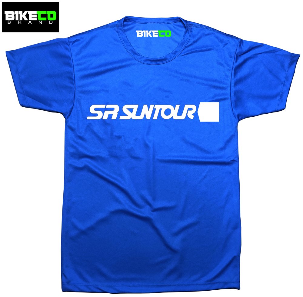 SR Suntour Cycling Dri-Fit Shirt | BIKECO Brand Collections