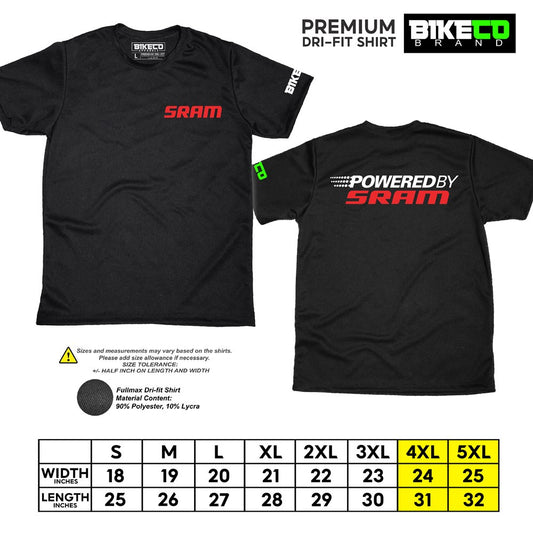 SRAM Pocket Print | Premium Riding Dri-Fit Shirt