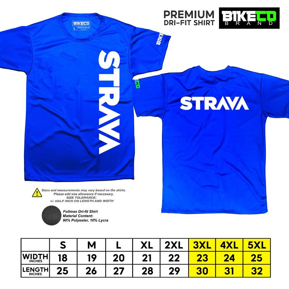 Strava Side Print | Premium Cycling Dri-Fit Shirt - BIKECO APPARELS