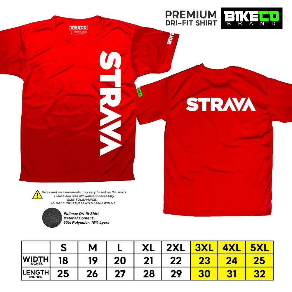 Strava Side Print | Premium Cycling Dri-Fit Shirt - BIKECO APPARELS