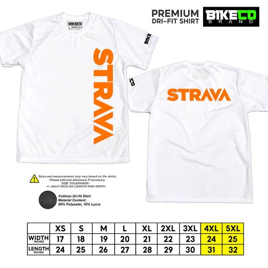 Strava Side Print | Premium Cycling Dri-Fit Shirt - BIKECO APPARELS
