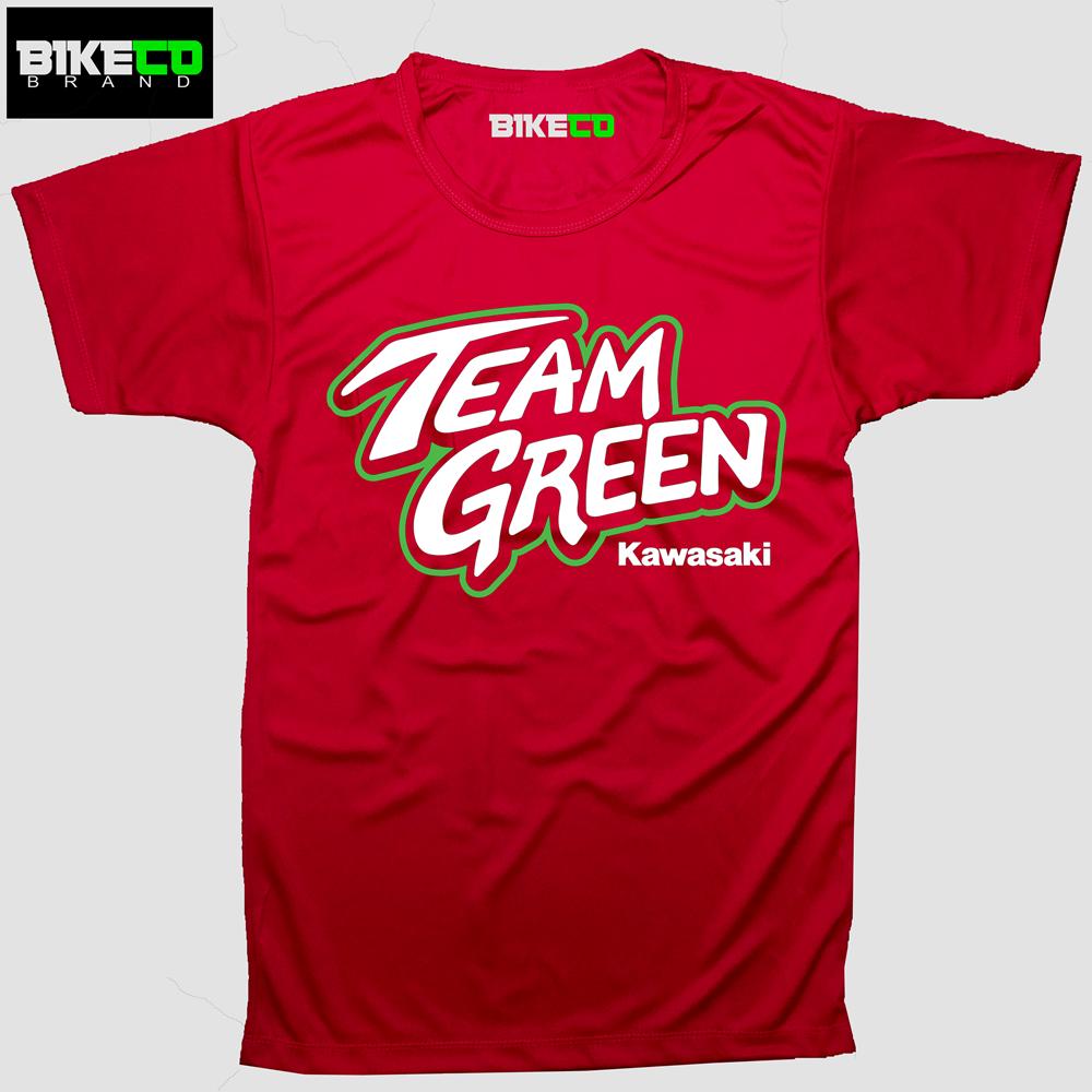 Team Green Riding Dri-Fit Shirt | BIKECO Brand Collections