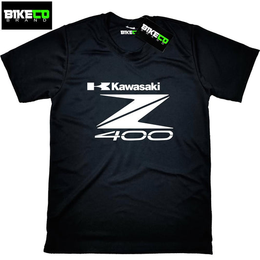 Kawasaki Z400 Riding Dri-Fit Shirt | BIKECO Brand Collections