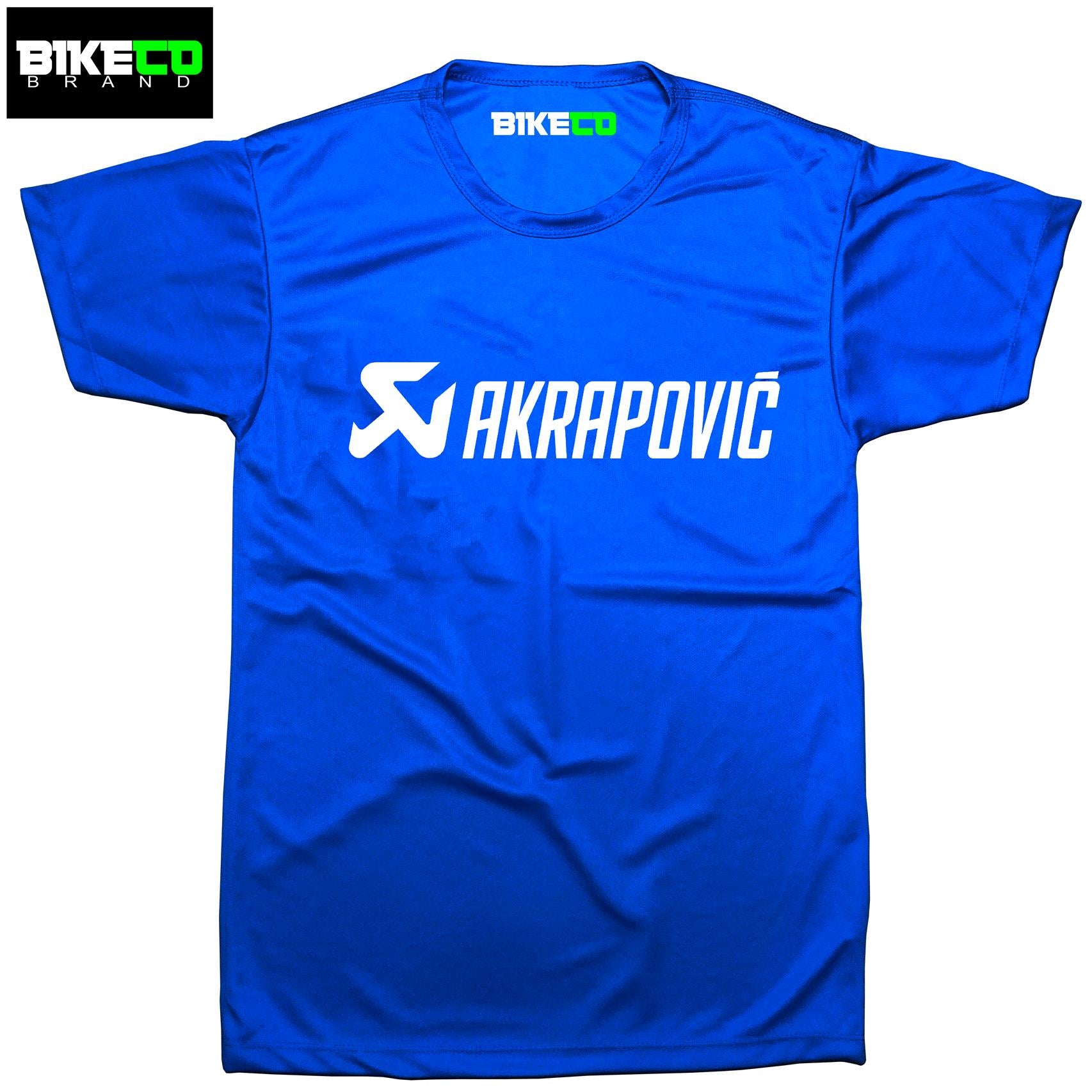 Akrapovic Riding Dri-Fit Shirt | BIKECO Brand Collections - BIKECO APPARELS