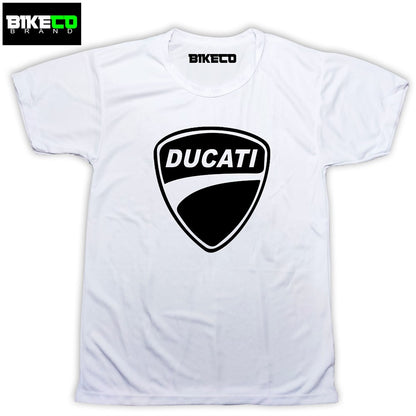 Ducati Logo Riding Dri-Fit Shirt | BIKECO Brand Collections