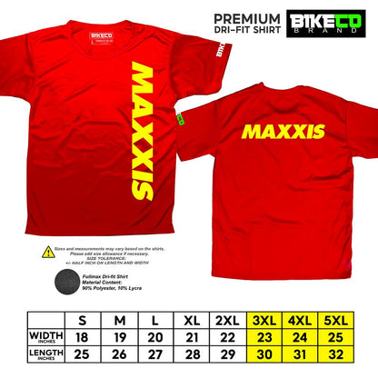 Maxxis Side Print | Premium Cycling Dri-Fit Shirt