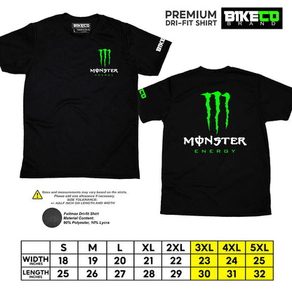 Monster Pocket Print | Premium Riding Dri-Fit Shirt