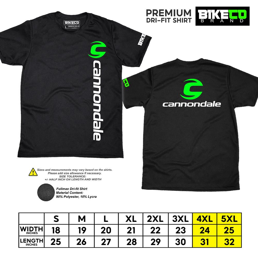 Cannondale Side Print | Premium Cycling Dri-Fit Shirt