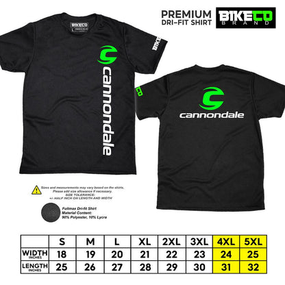 Cannondale Side Print | Premium Cycling Dri-Fit Shirt