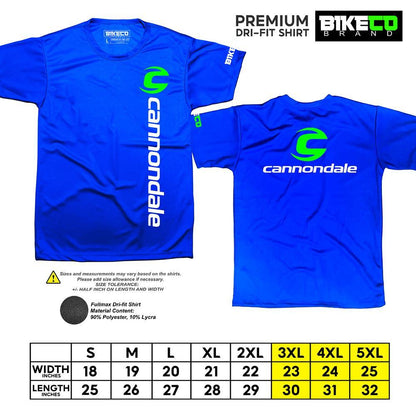 Cannondale Side Print | Premium Cycling Dri-Fit Shirt