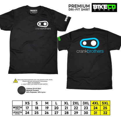 Crank Brothers Pocket Print | Premium Riding Dri-Fit Shirt