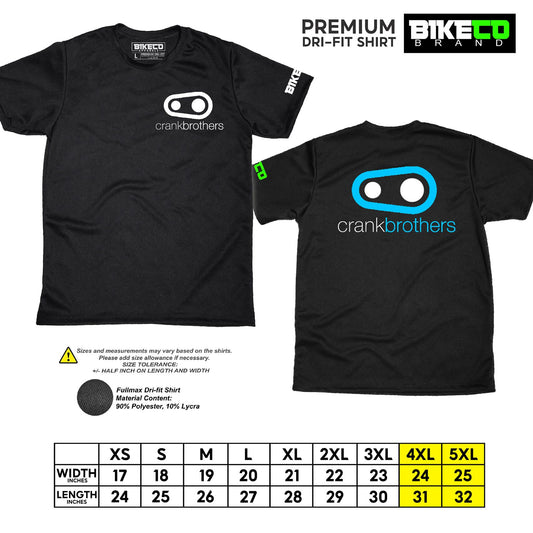 Crank Brothers Pocket Print | Premium Riding Dri-Fit Shirt