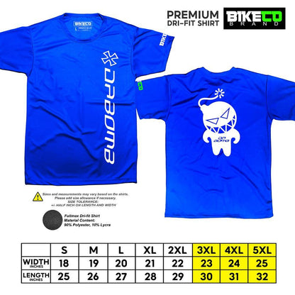Da Bomb Side Print | Premium Cycling Dri-Fit Shirt