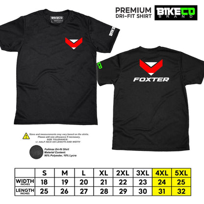 Foxter Pocket Print | Premium Riding Dri-Fit Shirt