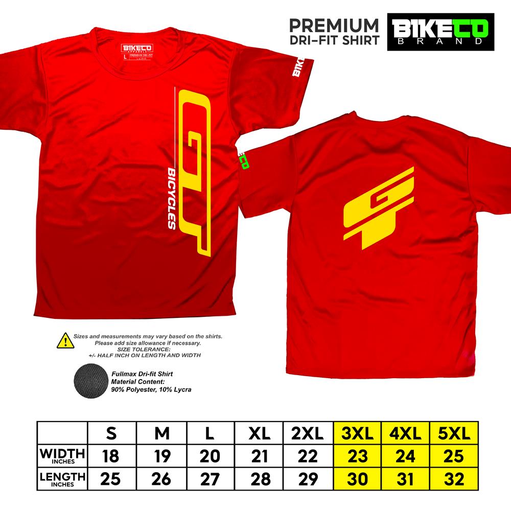 GT Side Print | Premium Cycling Dri-Fit Shirt - BIKECO APPARELS