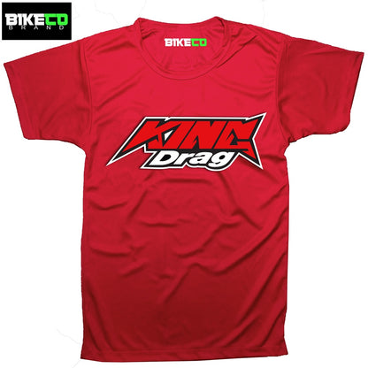 King Drag Riding Dri-Fit Shirt | BIKECO Brand Collections