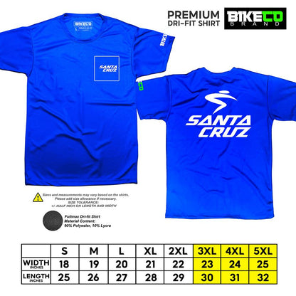 Santa Cruz Pocket Print | Premium Riding Dri-Fit Shirt