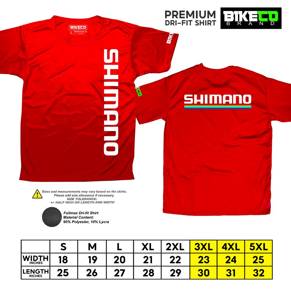 Shimano Side Print | Premium Cycling Dri-Fit Shirt - BIKECO APPARELS