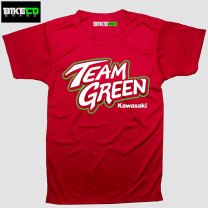 Team Green Riding Dri-Fit Shirt | BIKECO Brand Collections
