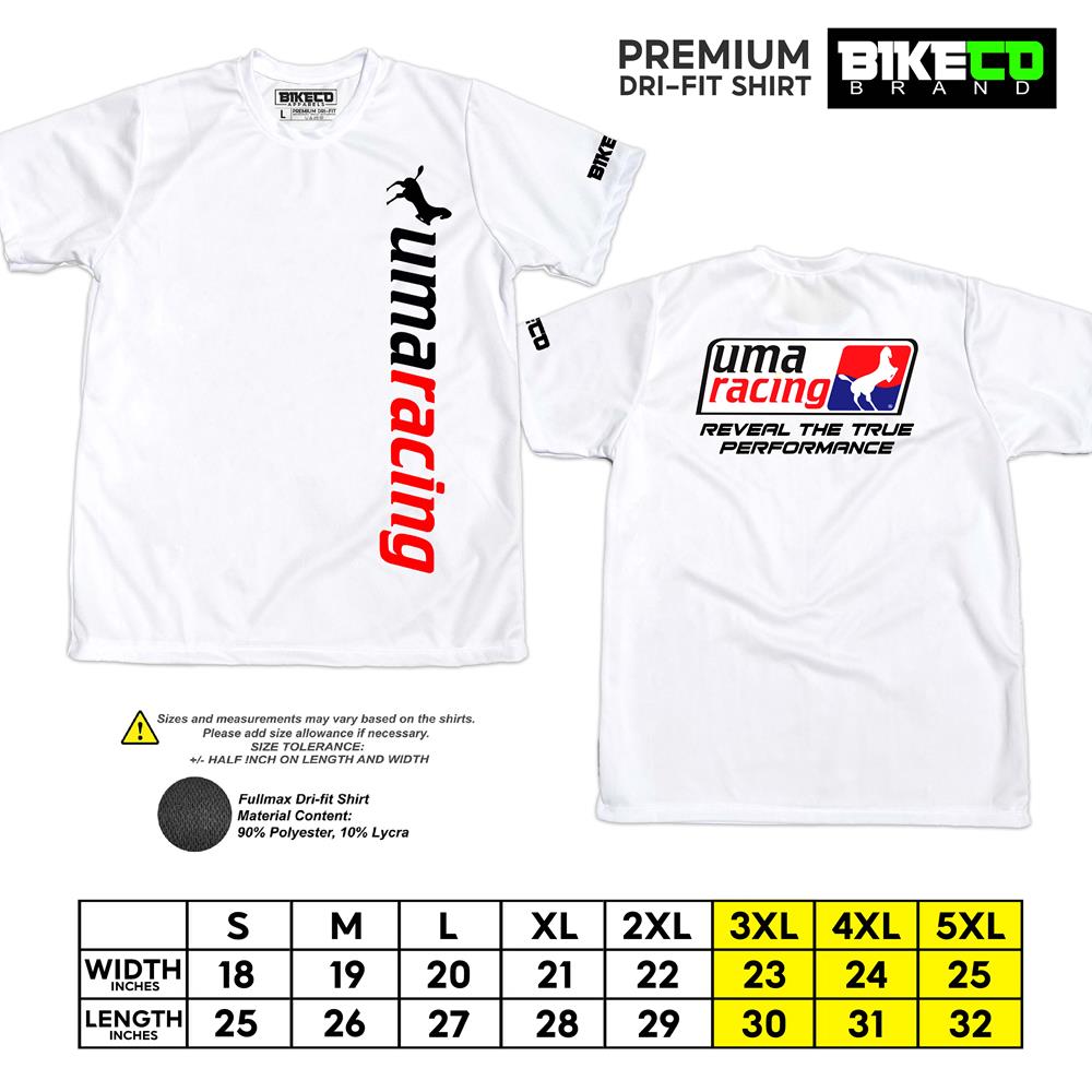 UMA Side Print | Premium Riding Dri-Fit Shirt - BIKECO APPARELS